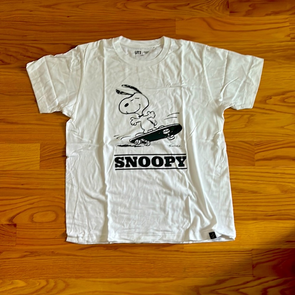 Snoopy shirt.